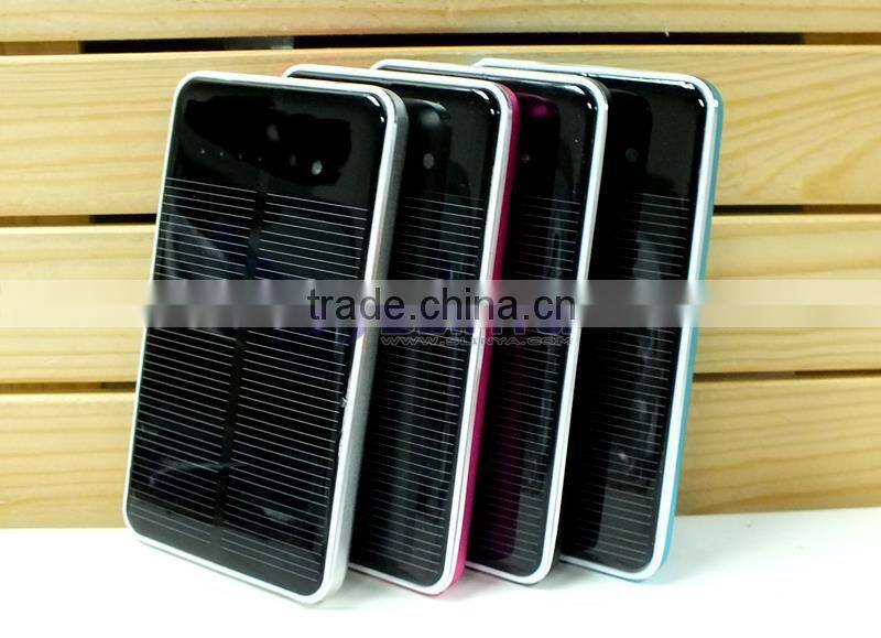 Touch Control 10000mAh Mobile Solar Charger