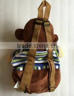 Monkey Plush Backpack/stuffed monkey backpacks/Wholesale Plush Monkey Backpack