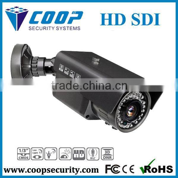 Electrical SMPTE 292M compatible WDR Metal Housing Box HD CCTV 720P Waterproof Camera