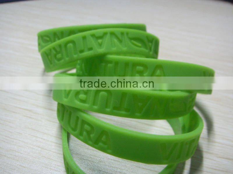 custom size silicone wristband without text
