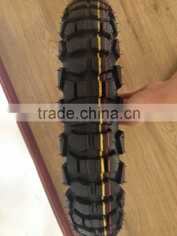 high rubber content motorcycle rubber tyre 100/90-17