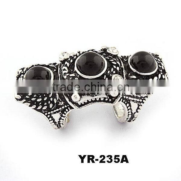 2015 New Design Fashion Hollow Punk Long Finger Ring
