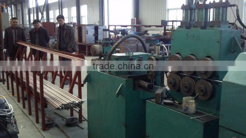 yantai haige machine tool coil feeder ( coil to bar )