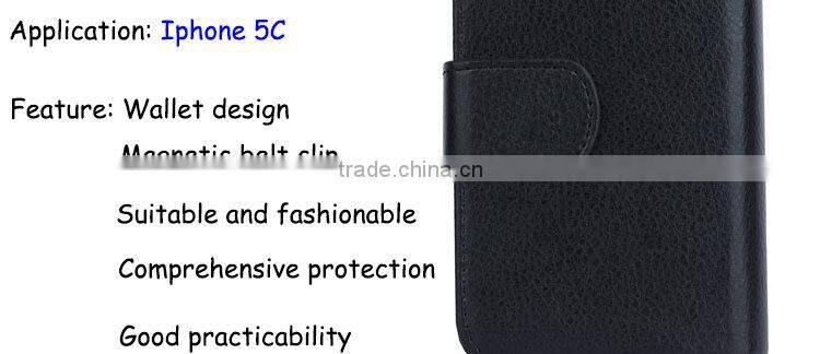 Hot Leather Cell Phone Case For iPhone Case Leather,Cases For Mobile 2015 For iPhone Casings,Credit Card Hard Case For iPhone 5C