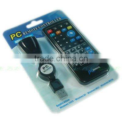 Black Pc telecontrol- No Need Driver, Character and English letters input