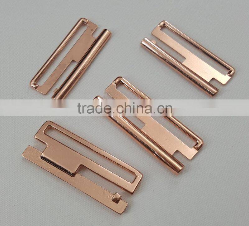 Metal interlocking buckles For ladies belt