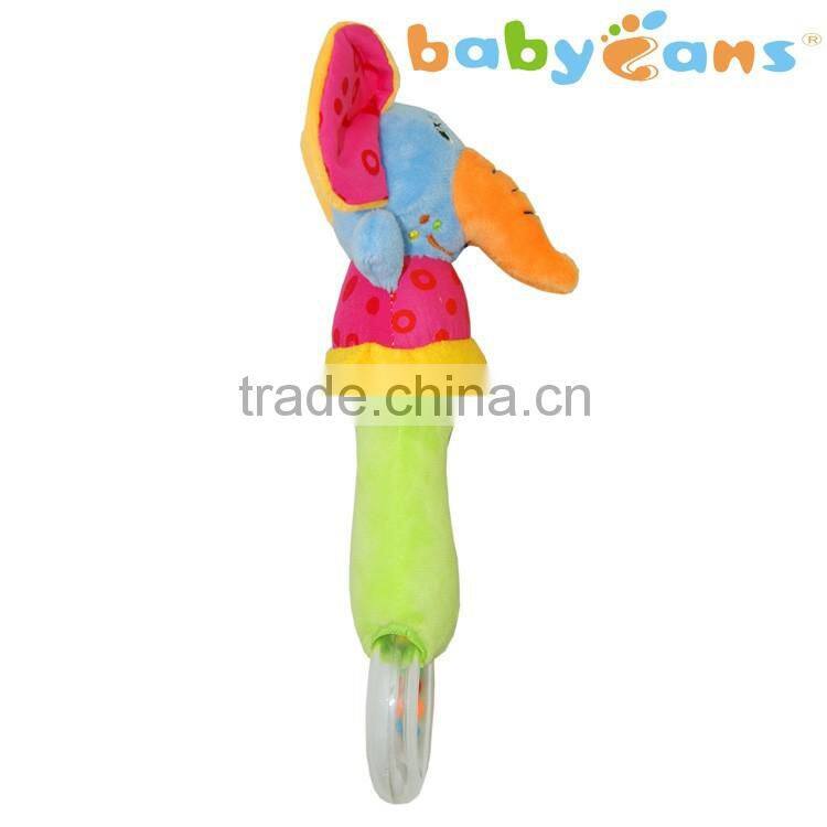 Babyfans Loveable Animal Shape Baby Toys Of Plush Teether Rattle Baby Toys