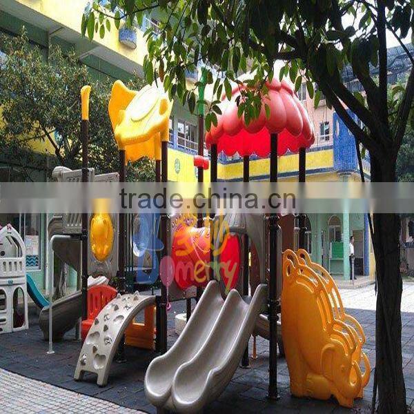China outdoor playground best selling combination slides 2016 for children