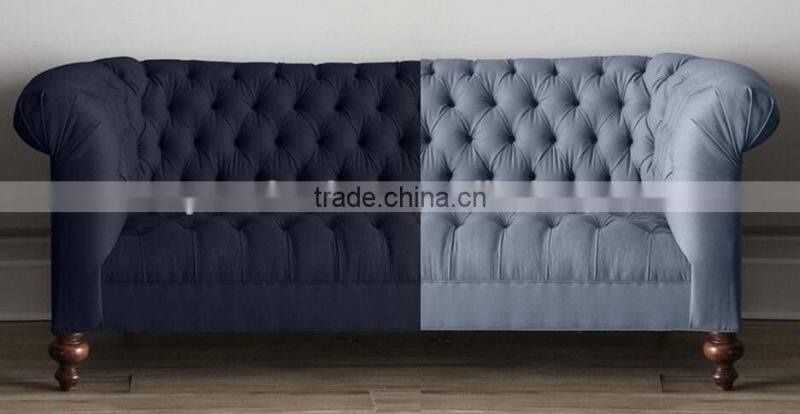 High rebound sponge comfortable wooden sofa set designs