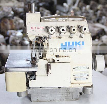 Good quality Used Second Hand Juki 6700 overlock industrial Sewing Machine