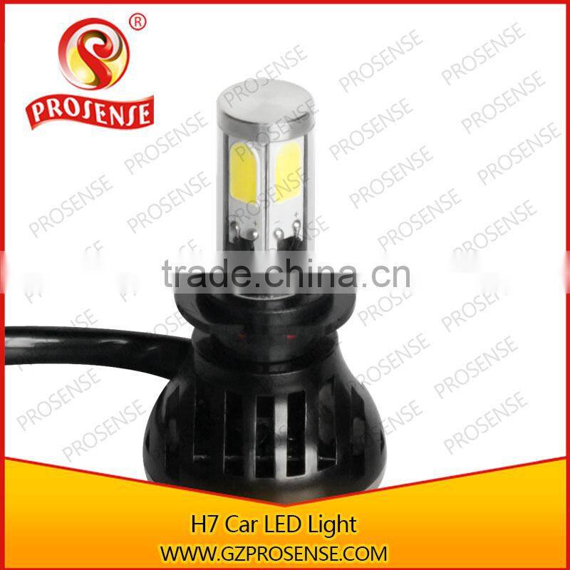 Supply 4000lm 6000K Super white H7 Car LED Light Bulb