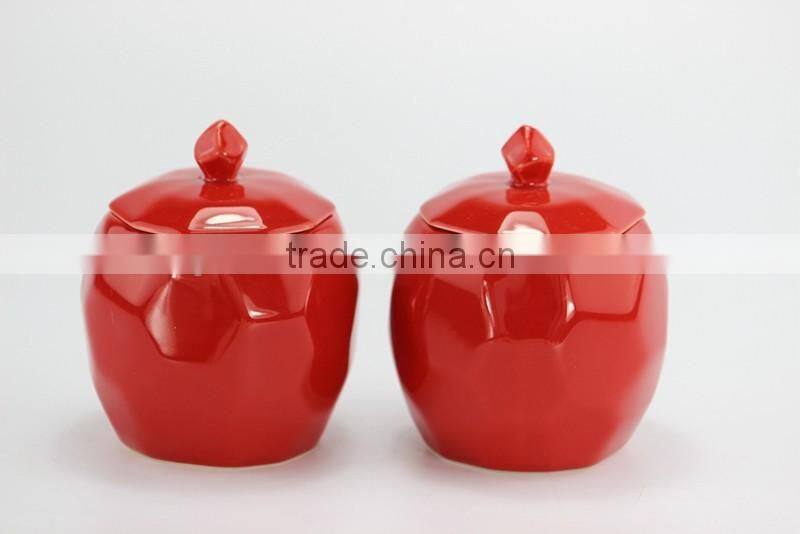 Home Decor Various Scents Ceramic Jar Candle With Lid