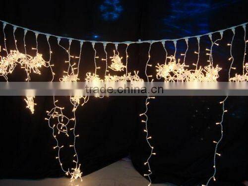 Rgb led icicle lights for Christmas decoration
