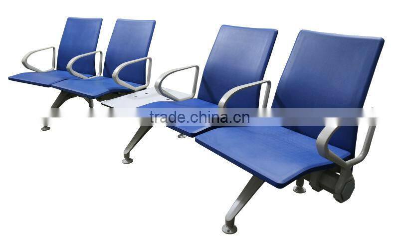 SJ9062F European style injected PU waiting chair