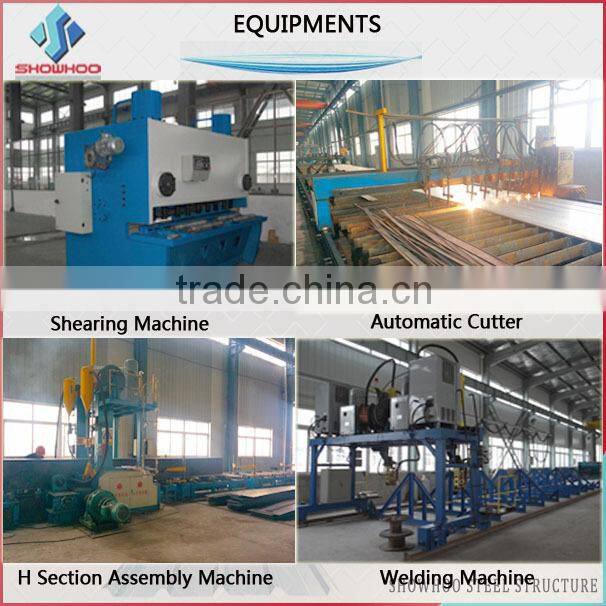 h steel beam prefabricaed steel building agricultural warehouse prices