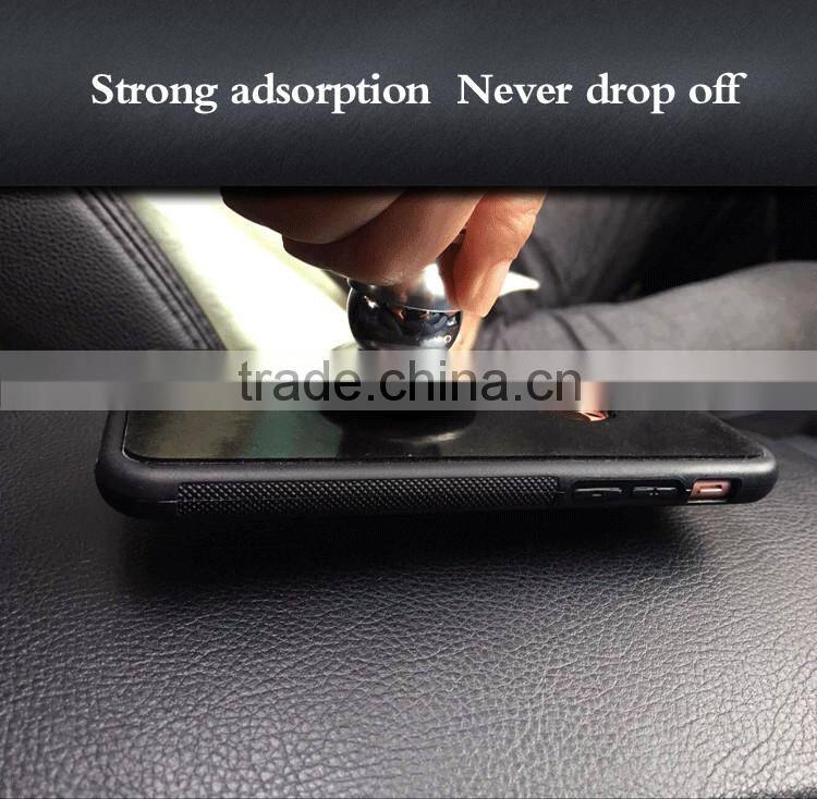 Low price Selfie Sticky Tpu Pc Nano Suction Anti Gravity For Iphone 6 case plus mobile phone holder