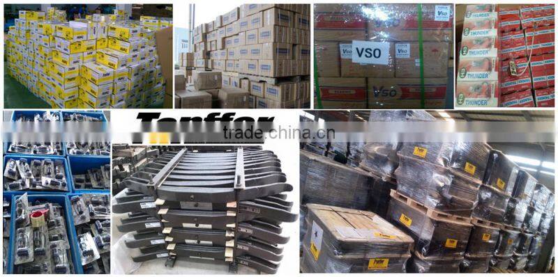 Landing gear for trailer parts