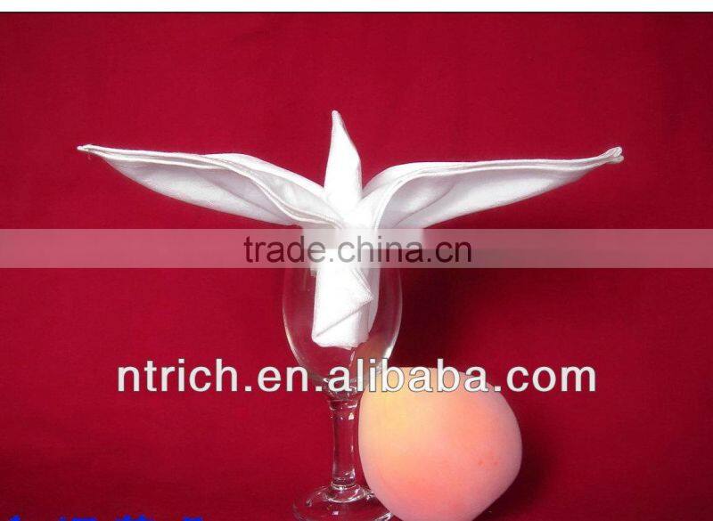 Cheap visa polyester table napkins