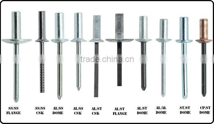 HOT SELLING IFI126 AL/ST CLOSED END BLIND RIVETS