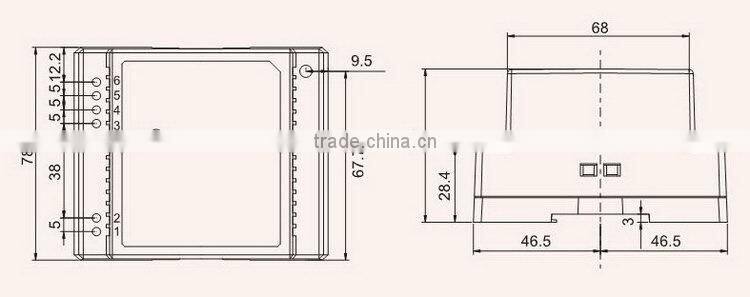 DR-60-12 60W 12V 4.5A Factory Best-Selling 800w 12v switching power supply