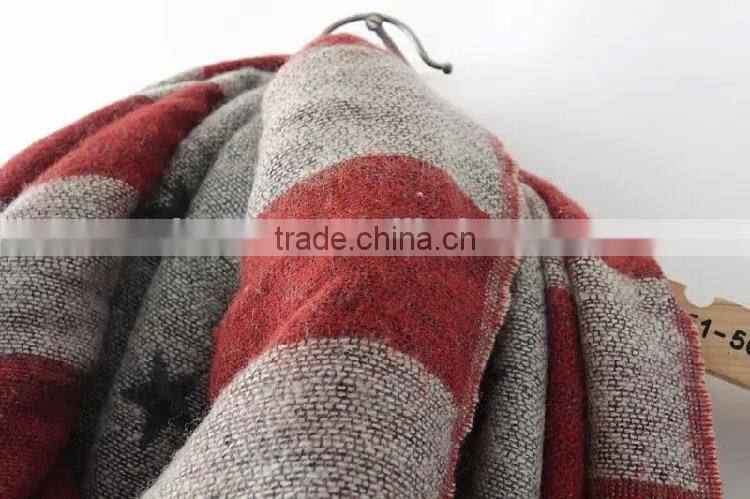 New product wholesale high quality cashmere shawl WJ-641