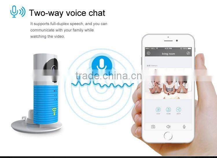 DOG-1W baby secutiry monitor with app for iphone and android cellphone wifi camera