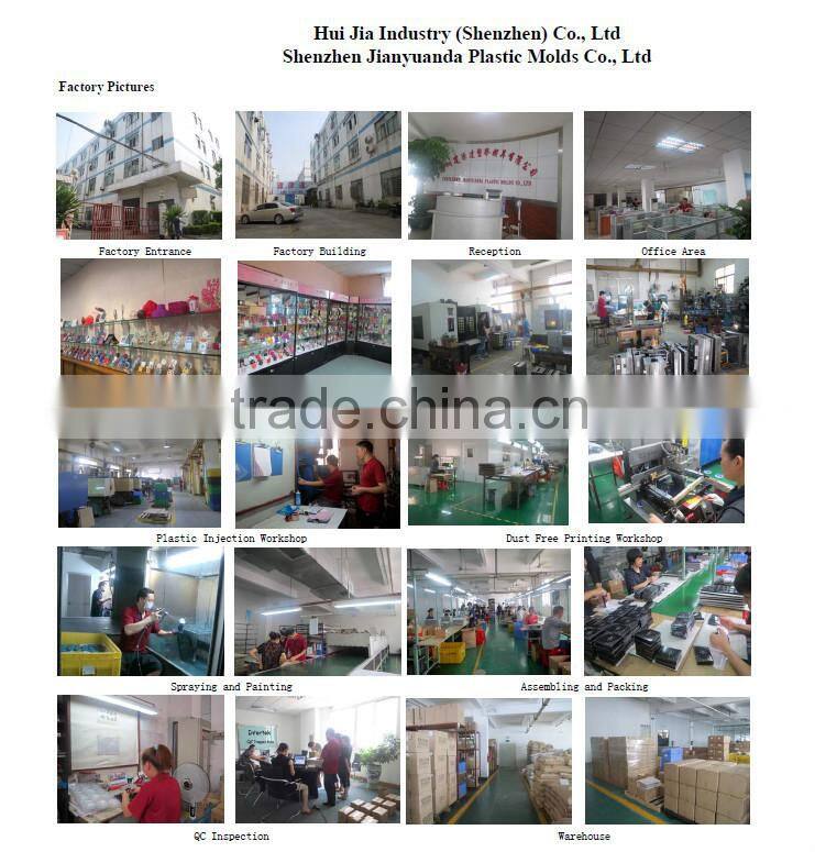 plastic round shape wall mount fogless shaving mirror