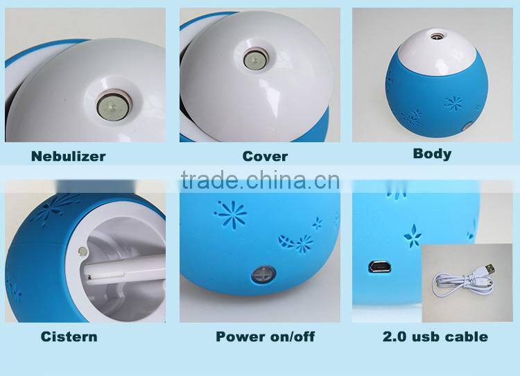 New product ultrasonic portable air freshener mini usb humidifier