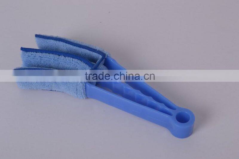 New Colourful Plastic Handle Blinds Microfiber Window Duster