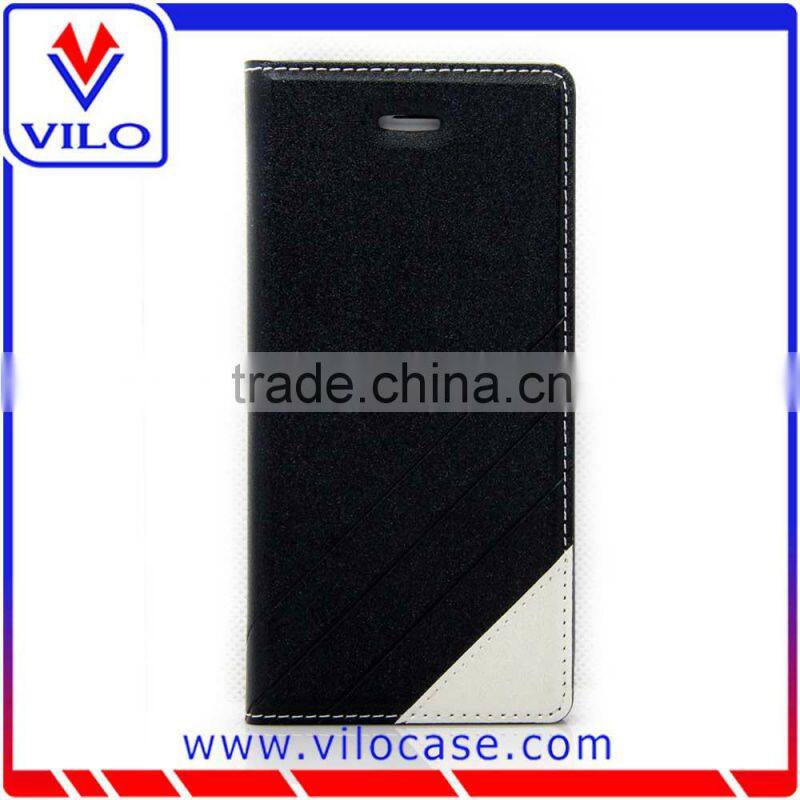 Magnet design flip leather case cover for Iphone 6