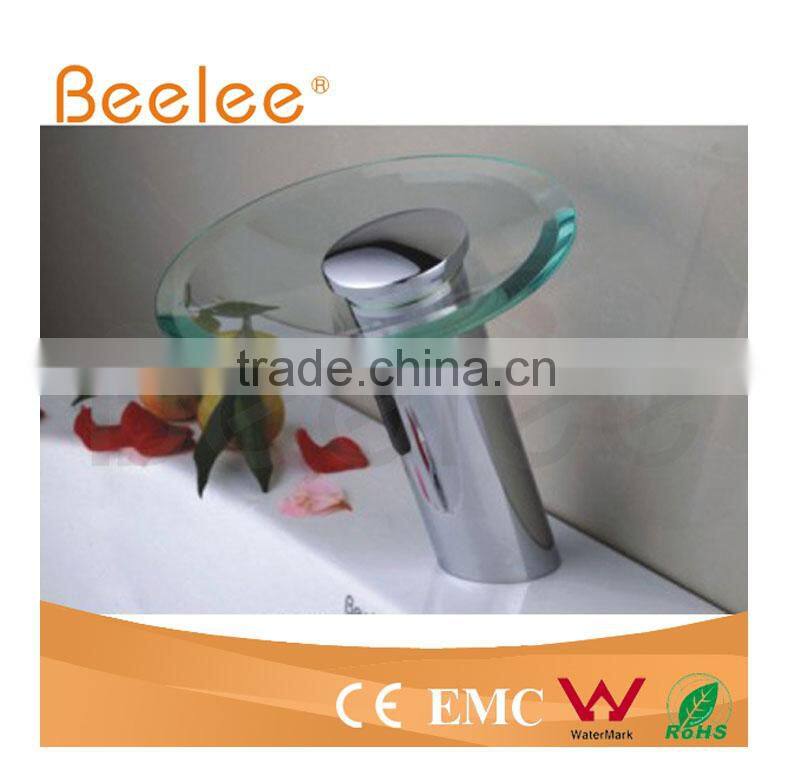 wider spread glass sensor tap automatic shut off faucet