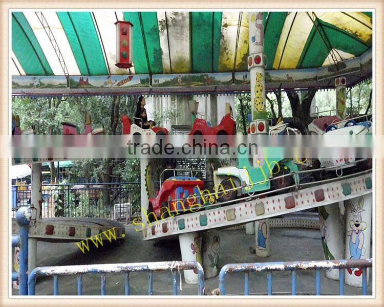 European standard Mini shuttle children amusement park track train