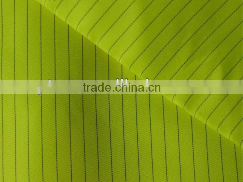 21*16 128*60 57/58''100%cotton anti-static with fire retardant fabric