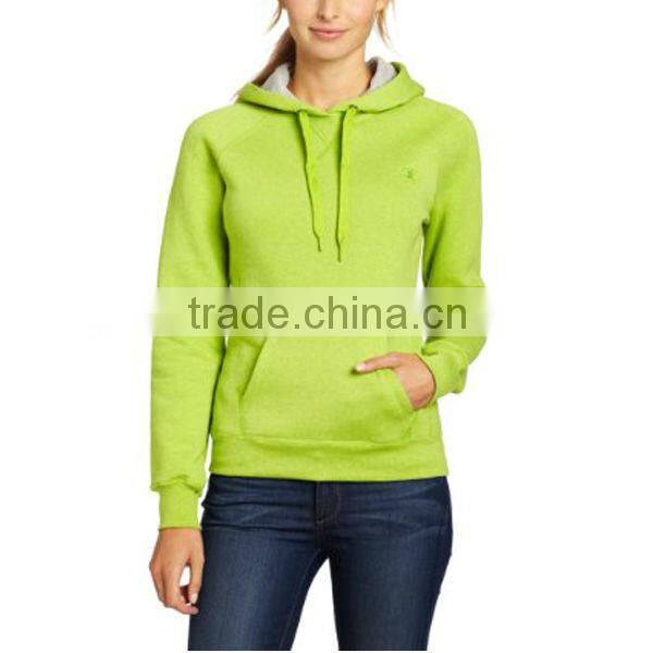 Wholesale women fashion blank hoodies blank women hoodie t-shirt(YCH-B0066)