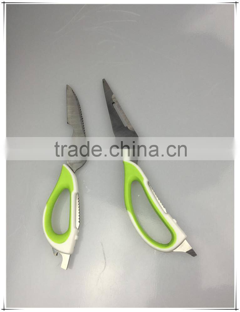 chicken scissors stainless steel multi-function kitchen scissors bone scissors spring-loaded kitchen poultry shears