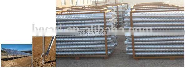 Helical Piles Ground Screw for Foundation of solar mounting system