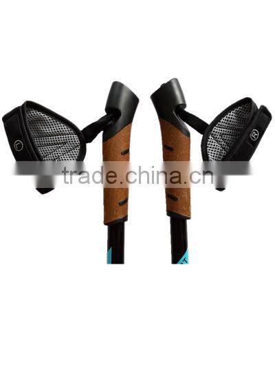 one section carbon fiber ski poles