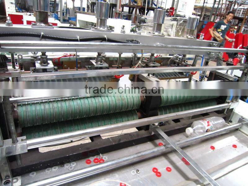 UTOPLAS Brand UTBM-H400x2 Computer Heat Sealing & Heat Cutting Bag Making Machine (Double photocell)