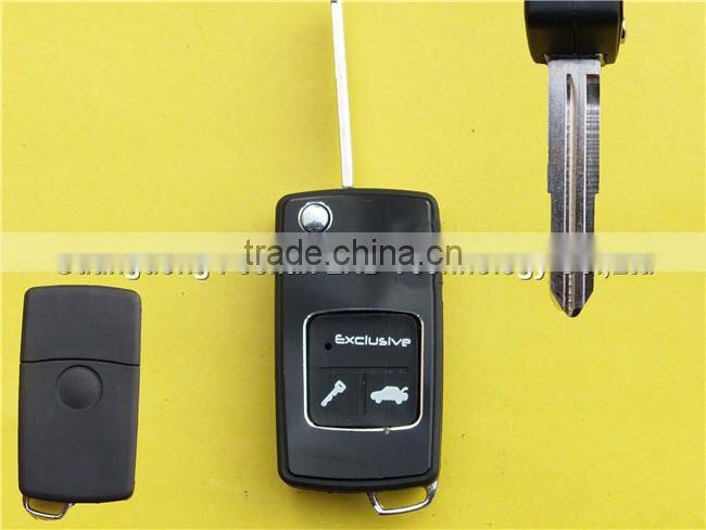 Promotional Lexus Flip Key Shell for Modified Fold Lexus 3 buttons Key Fob Cover