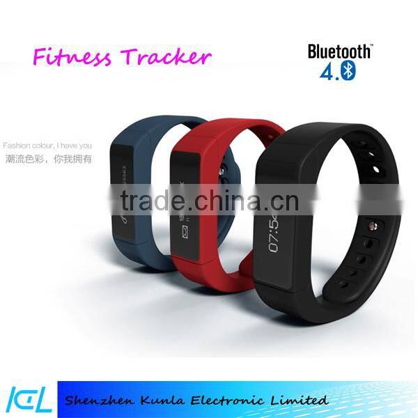 2016 Newest model i5 plus smart watch bluetooth 4.0 silicon smart bracelet i5 plus smart wristband