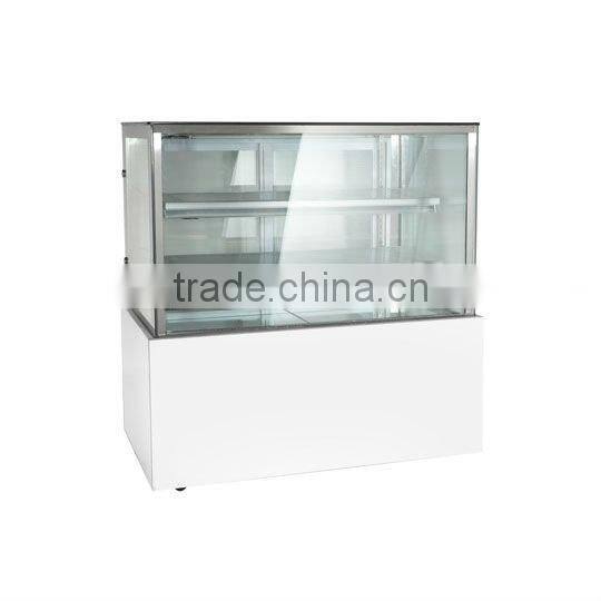 European type upright Cake showcase with front -opening doors