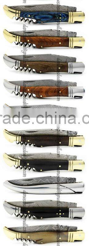 Damascus Steel Laguiole Knife DD-LAK-24