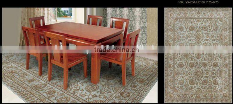 Wholesale Wool Hand Tufted Living Room Custom Carpet Rug (160L YX455C T699 5)