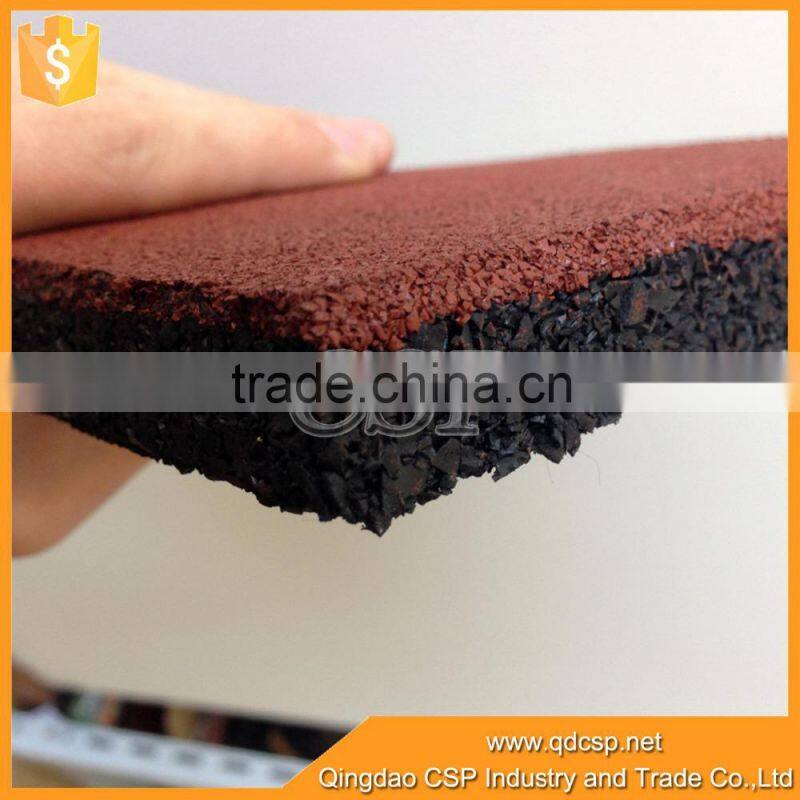 1m x 1m x 15mm on sale gym rubber matting on a roll