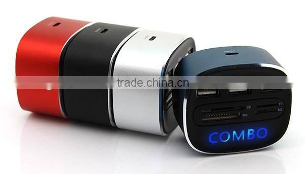 gift item multi functions usb combos usb 2.0 hub with card reader