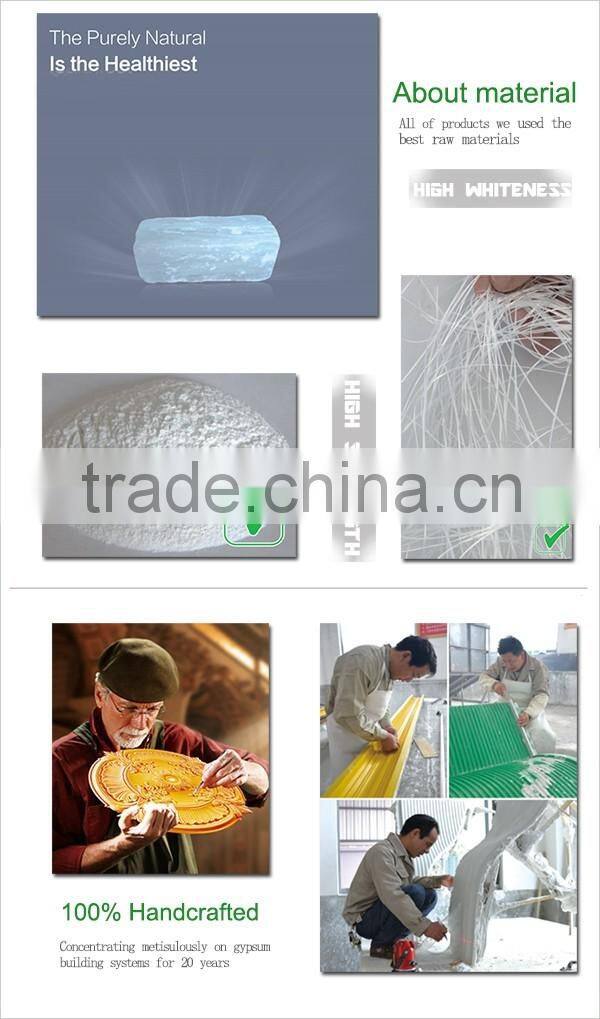 Plaster Building Material Handcraft Lamp Decoration Ceiling Roses