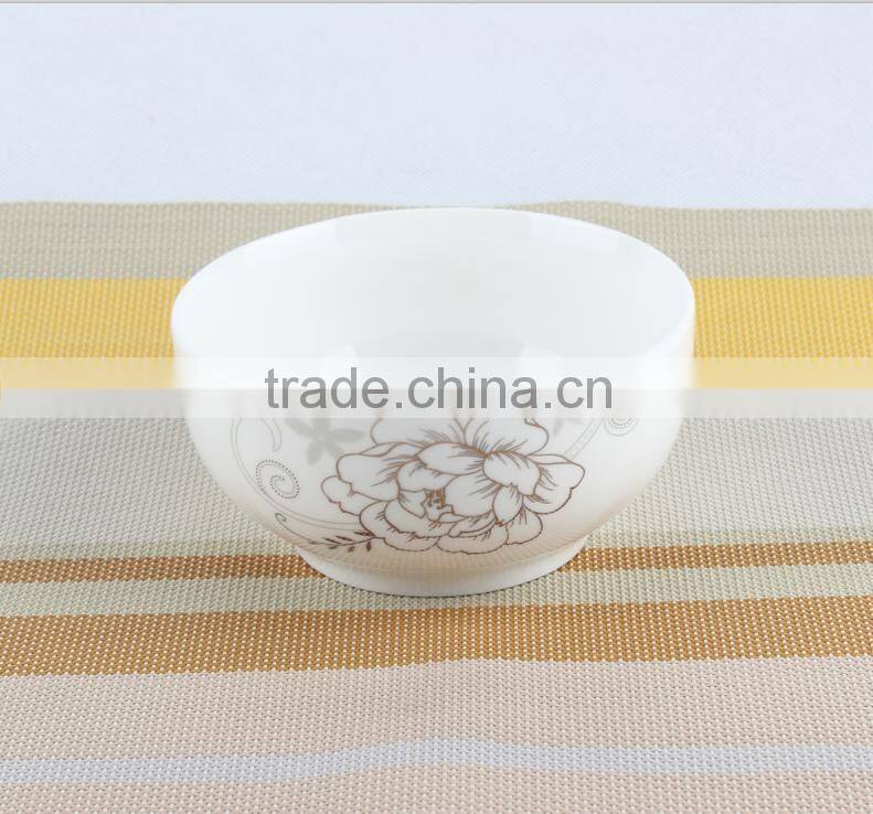 Ukraine dinnerware set,ceramic soup bowl,hongshun porcelain Korea bowl