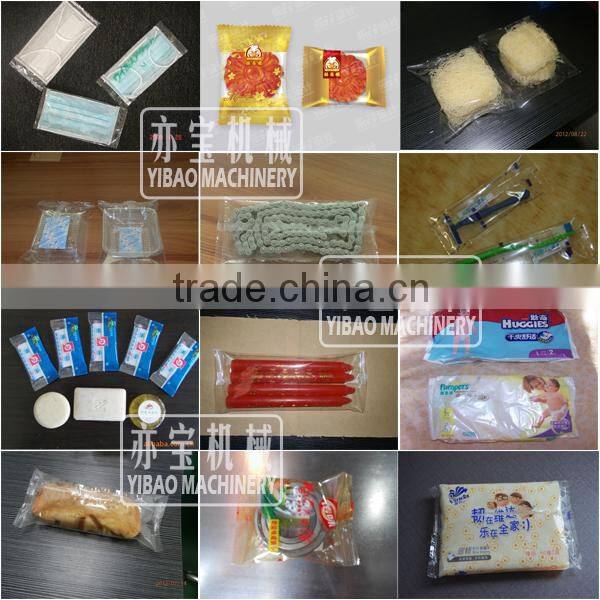 Automatic Biscuit Bread Cake Horizontal Flow Packing Machine