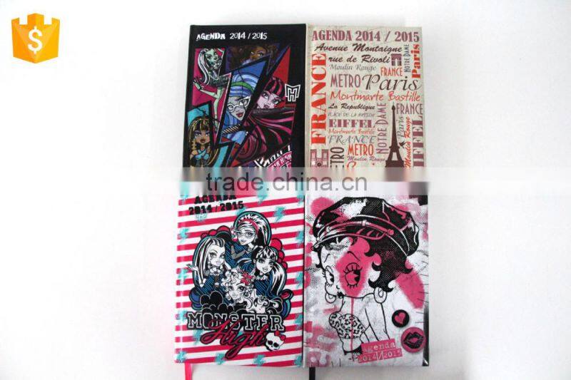 2015 cute dairy notebook