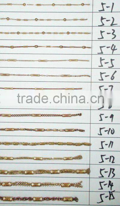 Assorted Size Fashion Raw Brass Chain Used For Jewelry, Handbag, Garment, Metal Craft